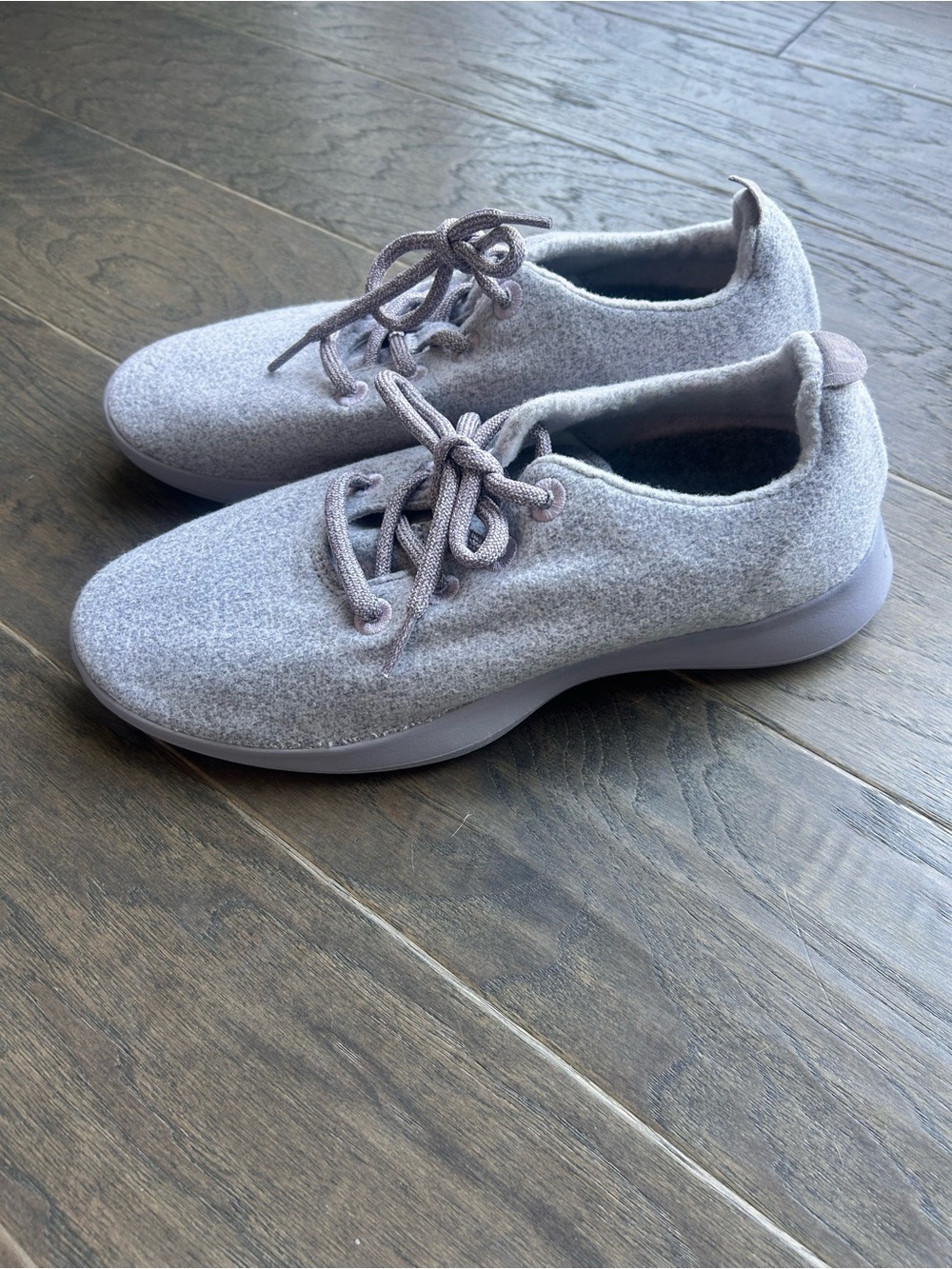 Allbirds Women’s Wool Runners Size 10. Like new! Light purple - Picture 5 of 7